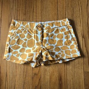 J.Crew City Fit Shorts - Giraffe / 6